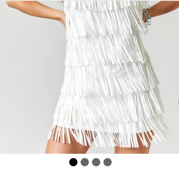White fringe dress - Picture 5 of 6